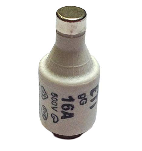 DII-16A | DII/16A/GL | ETI DII (E27) 16A GL BOTTLE FUSE 500V