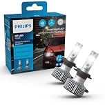 Philips Ultinon Pro6000 Standard H7-LED, lampadina LED omologata*, fino al 220% di luminosità in più**, 5.800K, set di 2