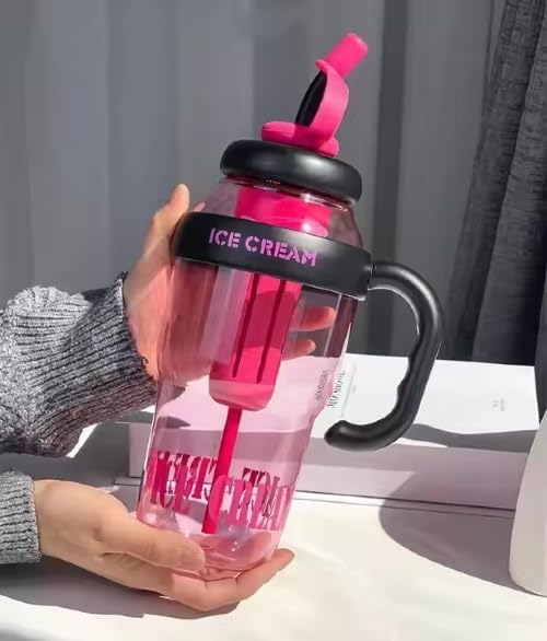 MSGH 1300ml Fruit Infuser Detox Ice Coeam Theme Sipper Bottle, BP...