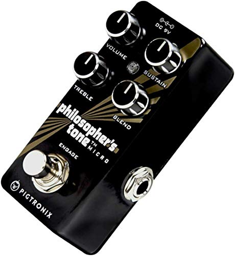 Pigtronix Philosopher's Stone Micro effet compresseur de guitare compact - 2
