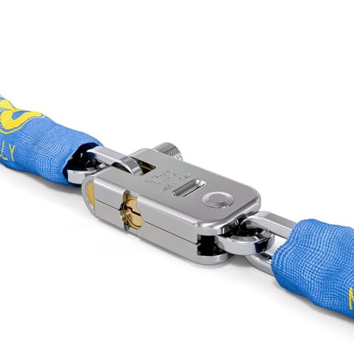 Viro LUC55120 Kettenschloss 1200mm Silber/Gelb