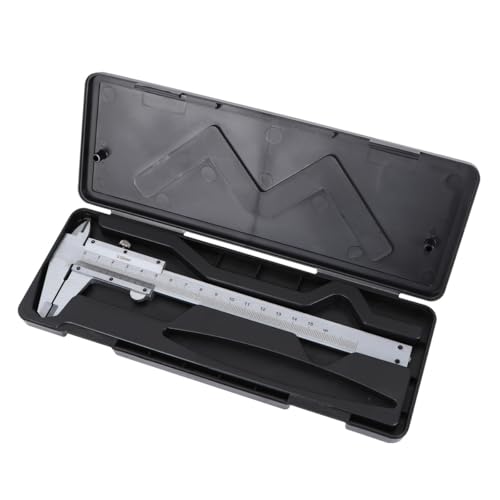 Calibrador Vernier de acero carbono con tornillo de bloqueo miniatura 1
