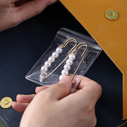 Travel Jewellery Organiser Earring Storage and Jewellery Holder Transparent Jewelry Storage Book PVC Anti Oxidation Jewelry Storage for Rings Necklace - Image 4