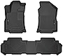 Husky Liners Weatherbeater Series | Front & 2nd Seat Floor Liners - Black | 95871 | Fits 2019-2021 Subaru Ascent 3 Pcs