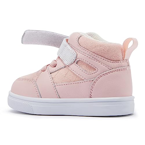 Image of BMCiTYBM Baby Toddler Walking Shoes Infant Boy Girl First Walker Sneakers | Baby Boy Girl Tennis Barefoot Shoes Breathable Lightweight Non-Slip Comfortable Stylih Casual Outdoor Indoor