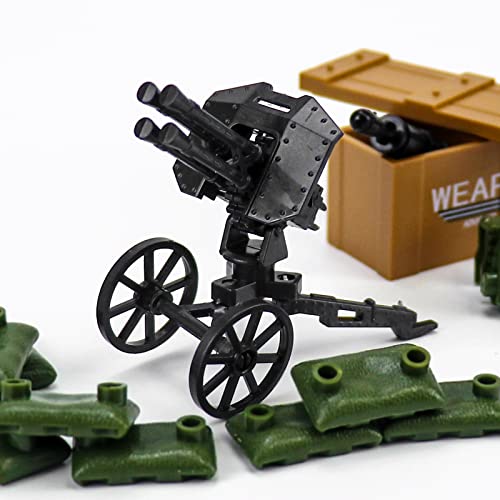 Amarliben Military Army Weapon Pack For Minifigures Soldier Equipment Gear Ww2 Toys Building Blocks Toy Set Compatible With Major Brand #TOP2