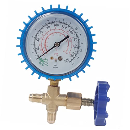 Set de manómetro para aire acondicionado automotriz DECHOUS