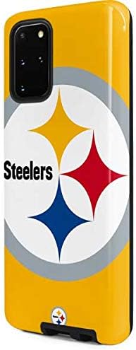 Skinit Pro Phone Case Compatible with Galaxy S20 Plus - Officially Licensed NFL Pittsburgh Steelers Large Logo Design