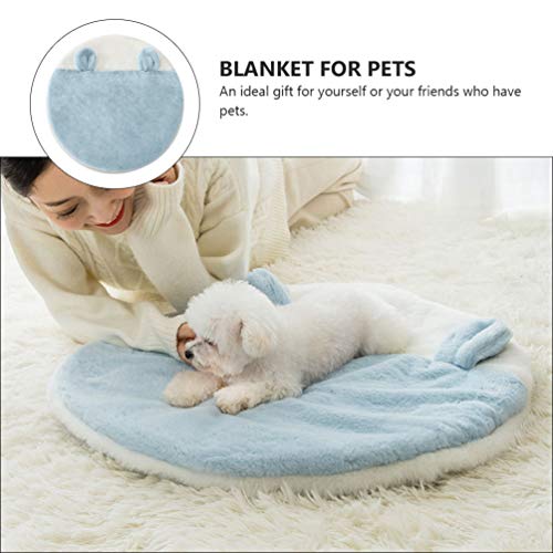 ULTECHNOVO Caixa de Pelúcia Almofada Almofada Respirável Cama para Cães Gatos Filhote de Cachorro Be
