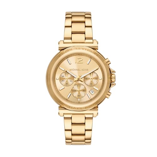 Consejos para Comprar Reloj Michael Kors Top 5. 49 Reloj Michael Kors MK7493 Maren de acero inoxidable en color dorado para mujer