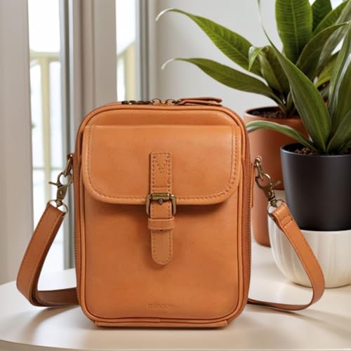 PU Leather Small Crossbody Cell Phone Bag Versatile Shoulder Purse for Women Men4