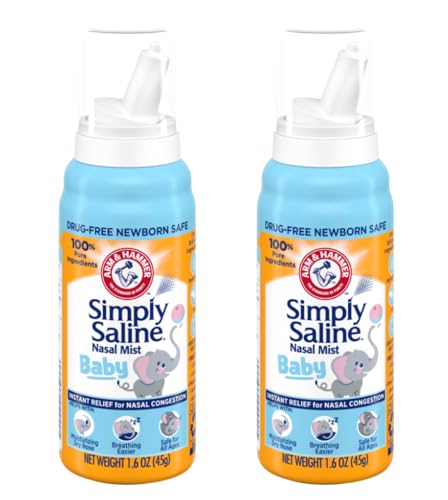 Image of Simply Saline Nasal Mist Baby 1.5 oz (Pack of 2)