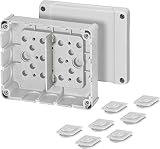Hensel HENS Kabelabzweigkasten DP 9220, Grau, 12 x 14 x 5 cm