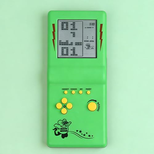Retro Consola de Juegos portátil con más de 20 Juegos Integrados, Consola de Juegos portátil con Pantalla de 3,5 Pulgadas (Verde)