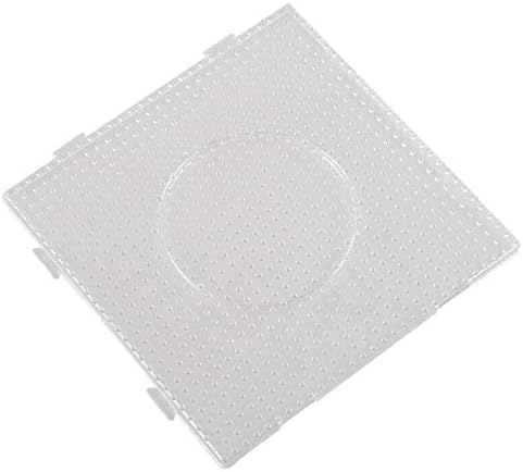ELECTROPRIME Hot Bead PEGBOARD Square Shape Template for Perler Beads Great Fun 14X14cm R8M6