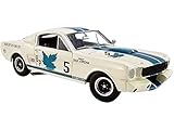 1965 Ford Mustang Shelby G.T.350R #5 Dick Jordan Canadian Champion Limited Edition to 480 Pieces Worldwide 1/18 Diecast Model Car by Acme A1801841