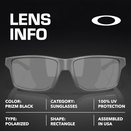 Oakley OO9470 Gibston Xl Frame – Polarized Lens Rectangle Shape Sunglasses with Official Eyewear Kit Bundle4