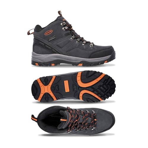 Skechers Men's Relment Pelmo, Grey, 6.5