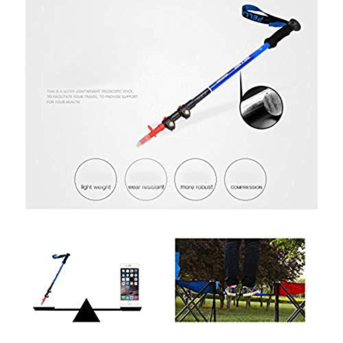 Bâtons de randonnée pliables en aluminium haute performance - 4