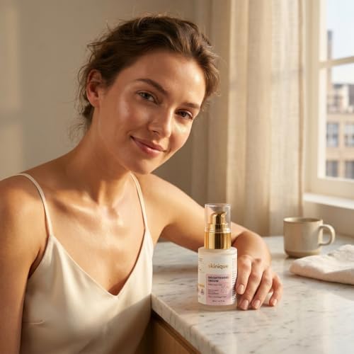 Image of Brightening Serum 30ml With Japanese Claire Blanche-II, Glutathione, Kojic Dipalmitate & Alpha Arbutin Serum | Brighten - Barrier Repair - Glow | Soft & Smooth Skin, Helps Reduce Dark Spots, Uneven Skin Tone & Dullness