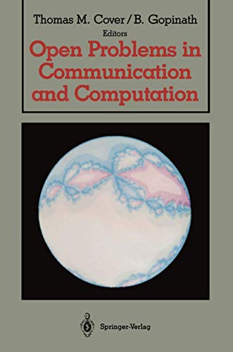 Open Problems in Communication and Computation view 2