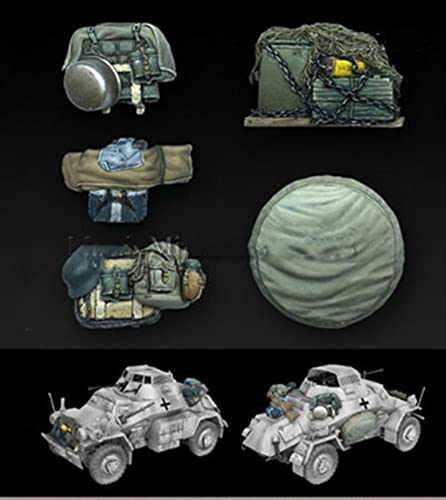 Kit modelo figura resinada 1:35 sin ensamblar ni pintar miniatura 1