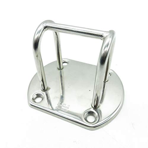 Niro Petersen SPI-Baum Halterung Deckshalter Spinnakerbaum Höhe: 80mm Edelstahl