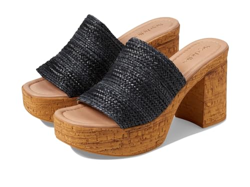 Sandales à talons Seychelles Applause en cuir noir 37 EU pour femme raffinée