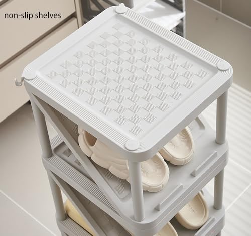 Étagère à chaussures d'angle pour optimiser les petits espaces - 2