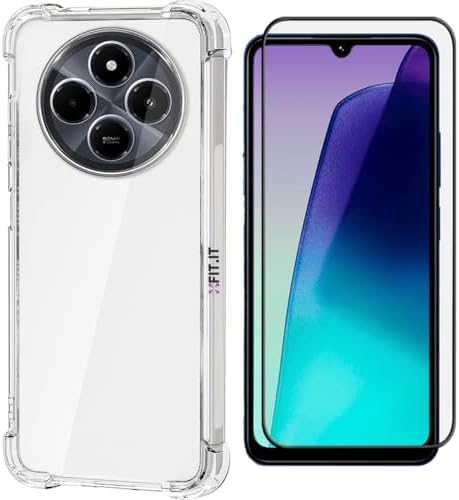 Kit Capa para Xiaomi Redmi 14c + Película 3D 9D Vidro Temperado