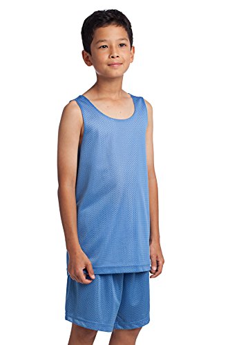 SPORT-TEK Boys' PosiCharge Classic Mesh Reversible Tank4