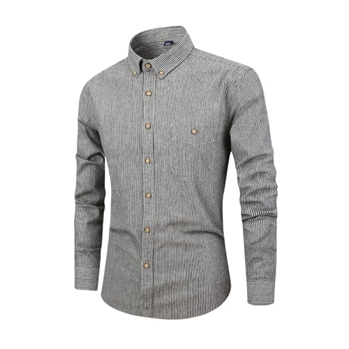 Chemise manches longues homme col carré en tissu respirant printemps été
