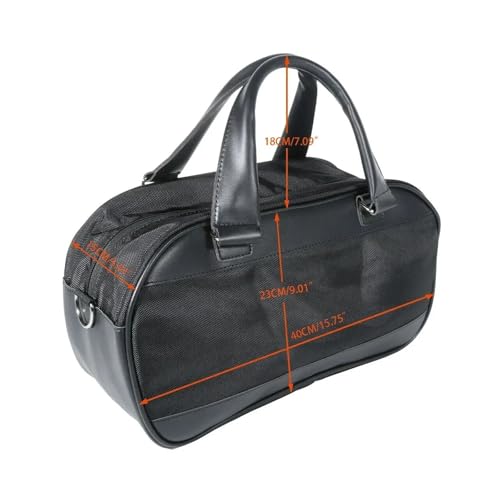 Sacoche latérale pour Goldwing GL1800 2018-2020 avec doublure de bagage moto noire 2 pièces