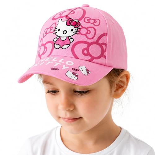 Image of VRITRAZ Kids Unisex Baseball Cap for Boys & Girls | Multiple Design, Adjustable Strap | Casual Cap (Age 4-12)