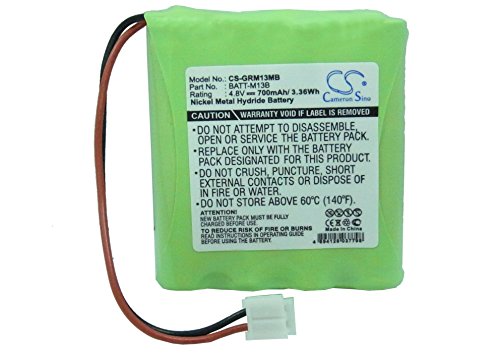 Batería BATT-M13B para M13B8720-000 4.8V miniatura 5
