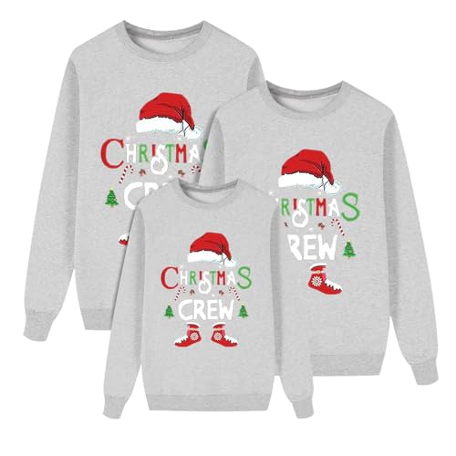 Rentier Pullover Familie 22 Generisch Weihnachtspullover Familie Set Damen Herren Kinder Lustig...