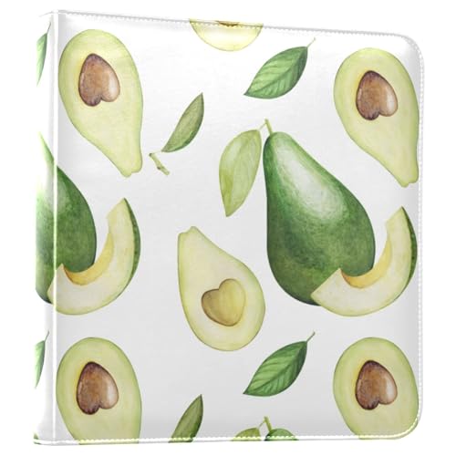 Photo Album 4x6, 5x7,6x8,Artificial Leather Photo Albums with 20 Detachable Sheets Avocado Pattern for Family Wedding,Multi 19
