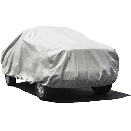 Image of Budge Lite Truck Cover Indoor, Dustproof, UV Resistant Truck Cover Fits Full Size Trucks up to 264 inch L x 80 inch W x 60 inch H, Gray