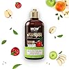 WOW Skin Science Apple Cider Vinegar Shampoo & Conditioner Set with Coconut & Avocado Oil - Men and Women Gentle Shampoo Set - Hair Growth Shampoo for Thinning Hair & Loss - Sulfate & Paraben Free