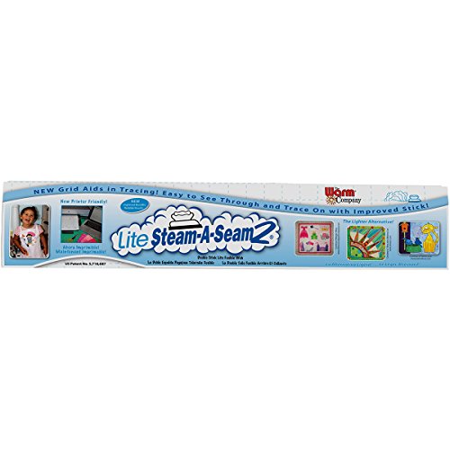 WARM COMPANY Lite Steam-A-Seam Double Stick Fusible Web, Multicolored, 66.04 x 13.97 x 13.97 cm