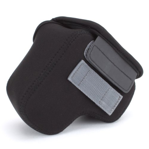 Usa Gear Offset Micro 4/3 Digital Camera Sleeve Case With Durable, Protective Neoprene Material - Compatible With Sony, Canon Rebel T7, Panasonic, Olympus, Fujifilm And More Mini Cameras 4.9 X 4 X 2.5 #TOP3