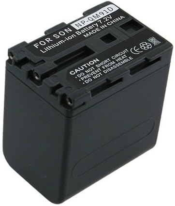 NPFM90/QM91D High Capacity Lithium Ion Battery For Sony Videos (7.4Volt 4500 Mah)