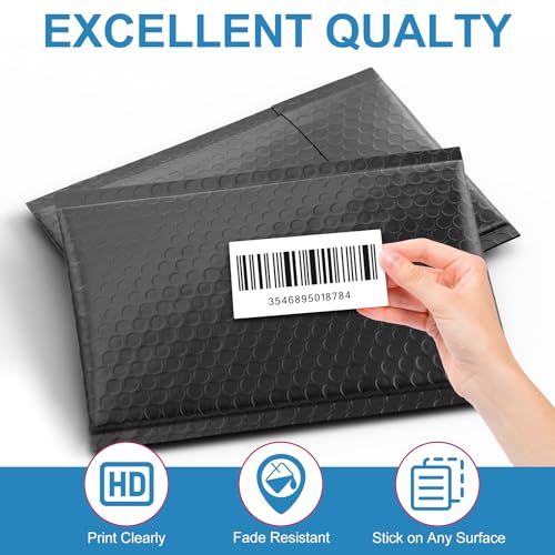 4\" x 2\" Premium Thermal Labels (1000/Roll) – Compatible with Direct Thermal Printers. Ideal for Shipping, Inventory Management, Barcode Systems, and FBA SKU Labeling - Thumbnail 5