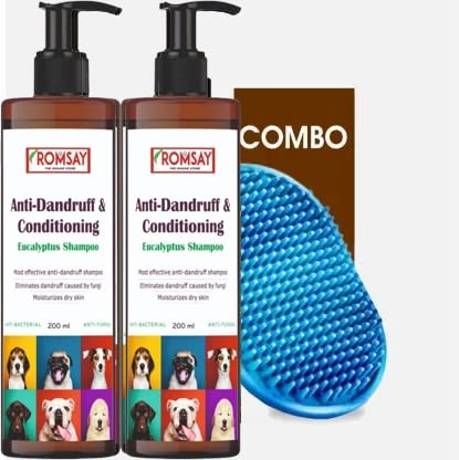 See full amazon price history chart for ROMSAY Eucalyptus Mint Fragrance Shampoo 200ML Pack of 2 | Most Effective Eliminates | Dandruff Free | Moisturizes Dry Skin | with Hand Bathing Brush | Enriched Shampoo for All Types of Pets (400ML) ROMSAY Eucalyptus Mint Fragrance Shampoo 200ML Pack of 2 | Most Effective Eliminates | Dandruff Free | Moisturizes Dry Skin | with Hand Bathing Brush | Enriched Shampoo for All Types of Pets (400ML) (B0B38T3W7D) Amazon Price History, Amazon Price Tracker