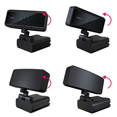 Lurrose Hd Computador Webcam Autofoco Cí¢mera Laptop Ajustí¡vel Usb Desktop Web Camera 5 Milhíµes de