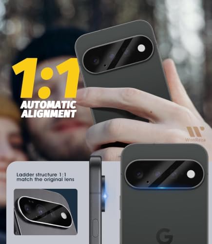 Image of Pack 1- Back Camera Glass Protector Google Pixel 11 5G [3D Premium] 9H Tempered Glass | Camera Glass Protector | Installation Kit