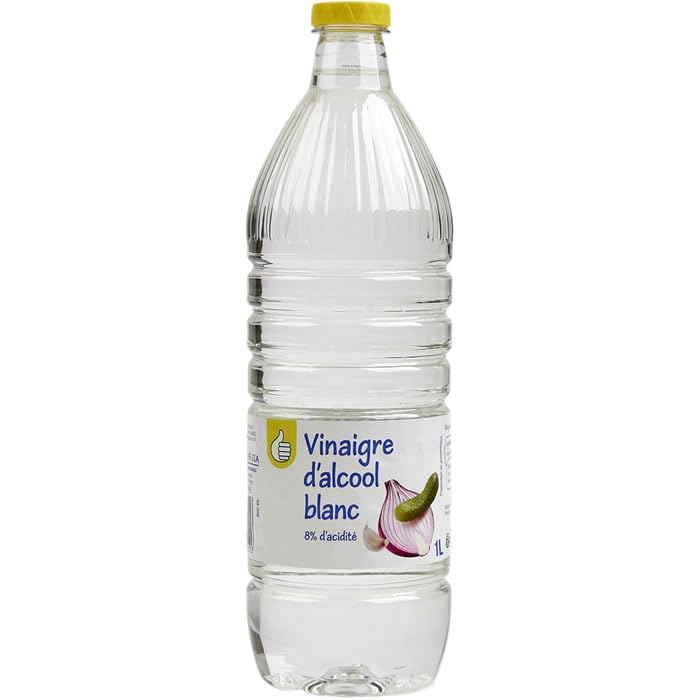 AUCHAN Essentiel Vinaigre d'alcool blanc...