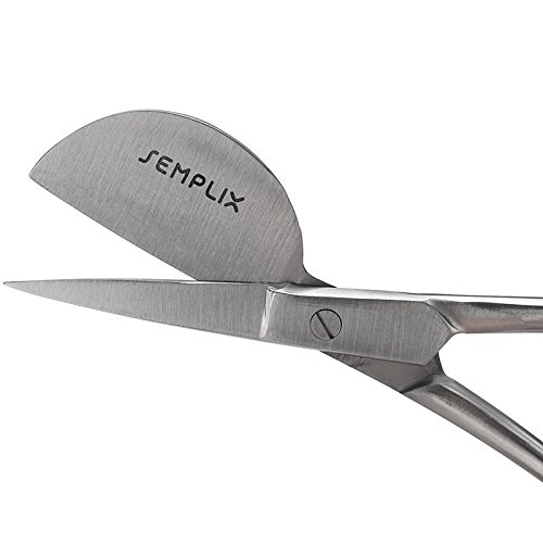Applikationsschere Semplix 15 cm mit Aufbewahrungsbox für Quiltarbeiten