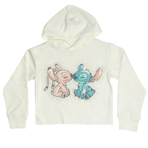 Sweat à capuche Stitch pour fille Disney taille 4 à 16 ans