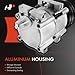 A-Premium AC Compressor with Clutch Compatible with Ford Mustang 4.0L 2007-2010, with FS18 Compressor, 6 Grooves